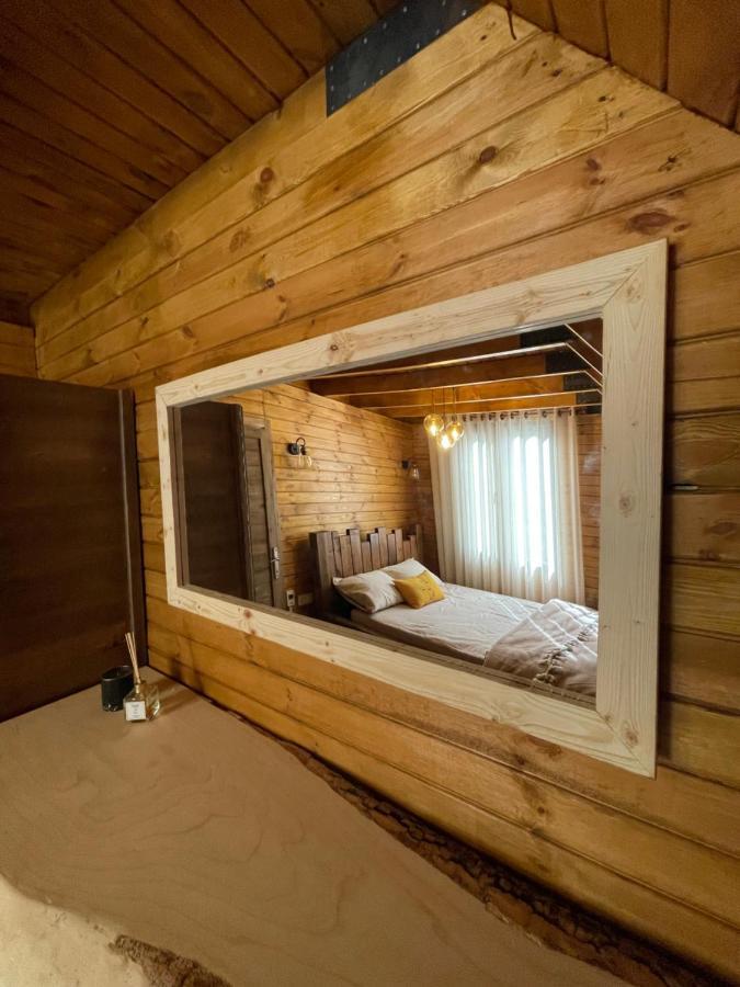 Panurlawoodenhouse Ozel Havuz& Sauna Mavi Esterno foto